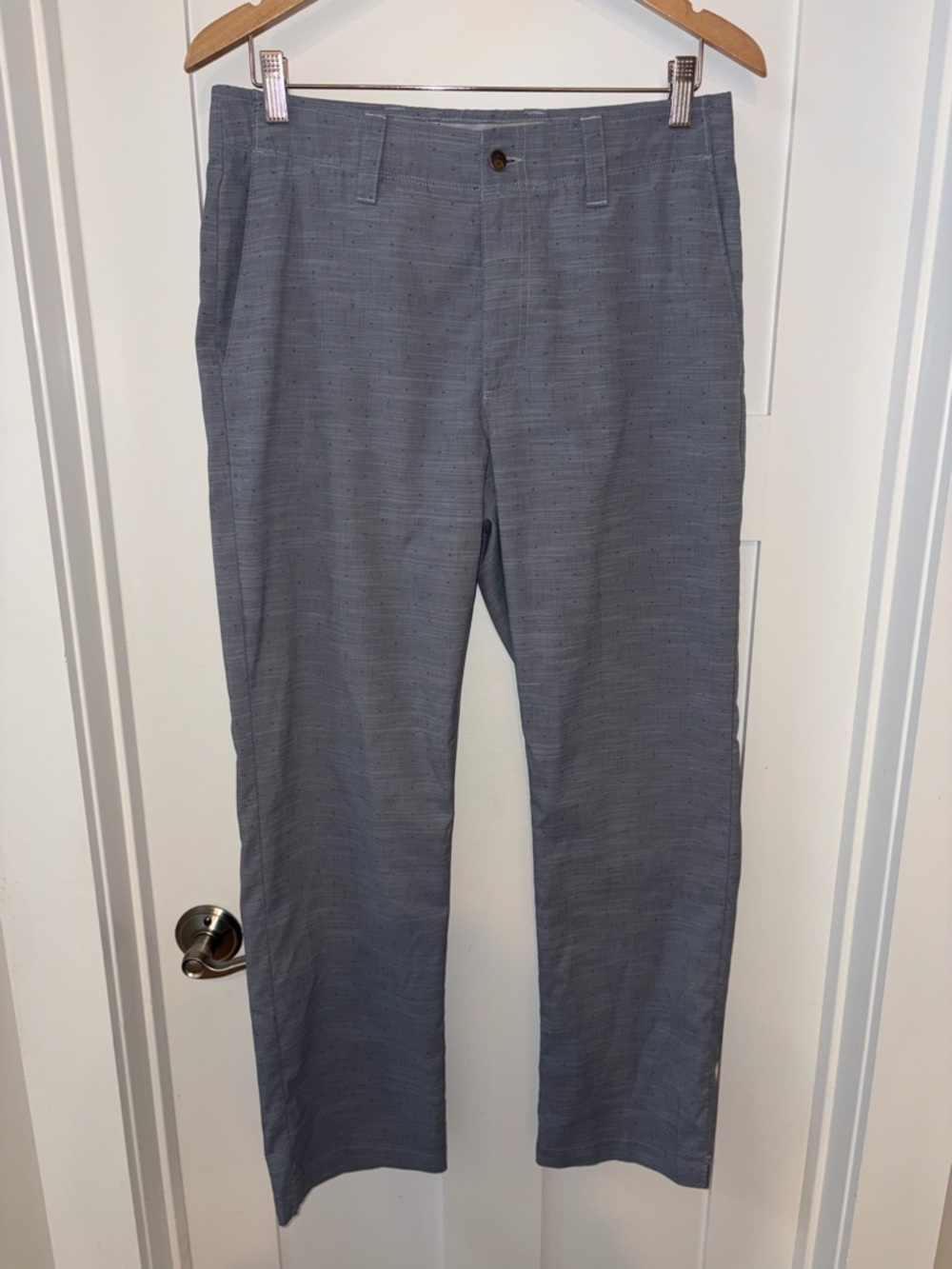 Callaway Gray Men's Golf Pants with Subtle Dot Texture